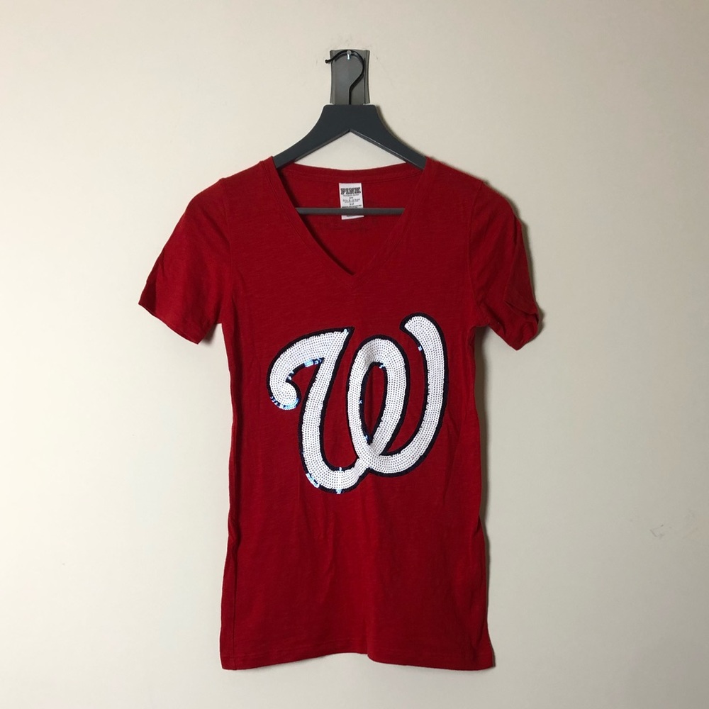 PINK Washington Nationals Baseball T-Shirt